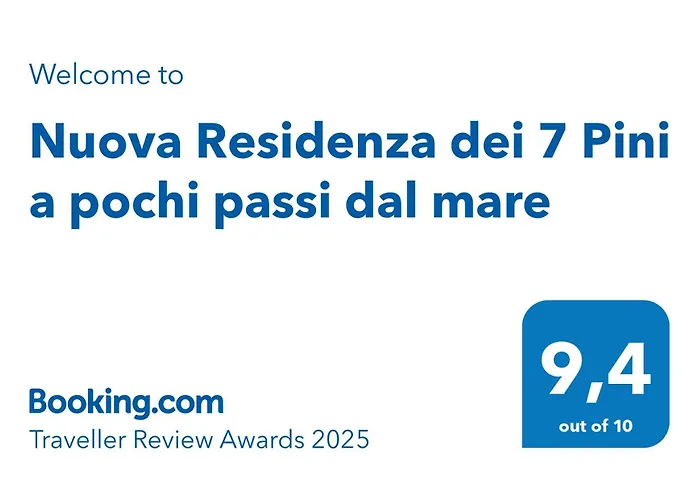 Nuova Residenza Dei 7 Pini A Pochi Passi Dal Mare Apartment *